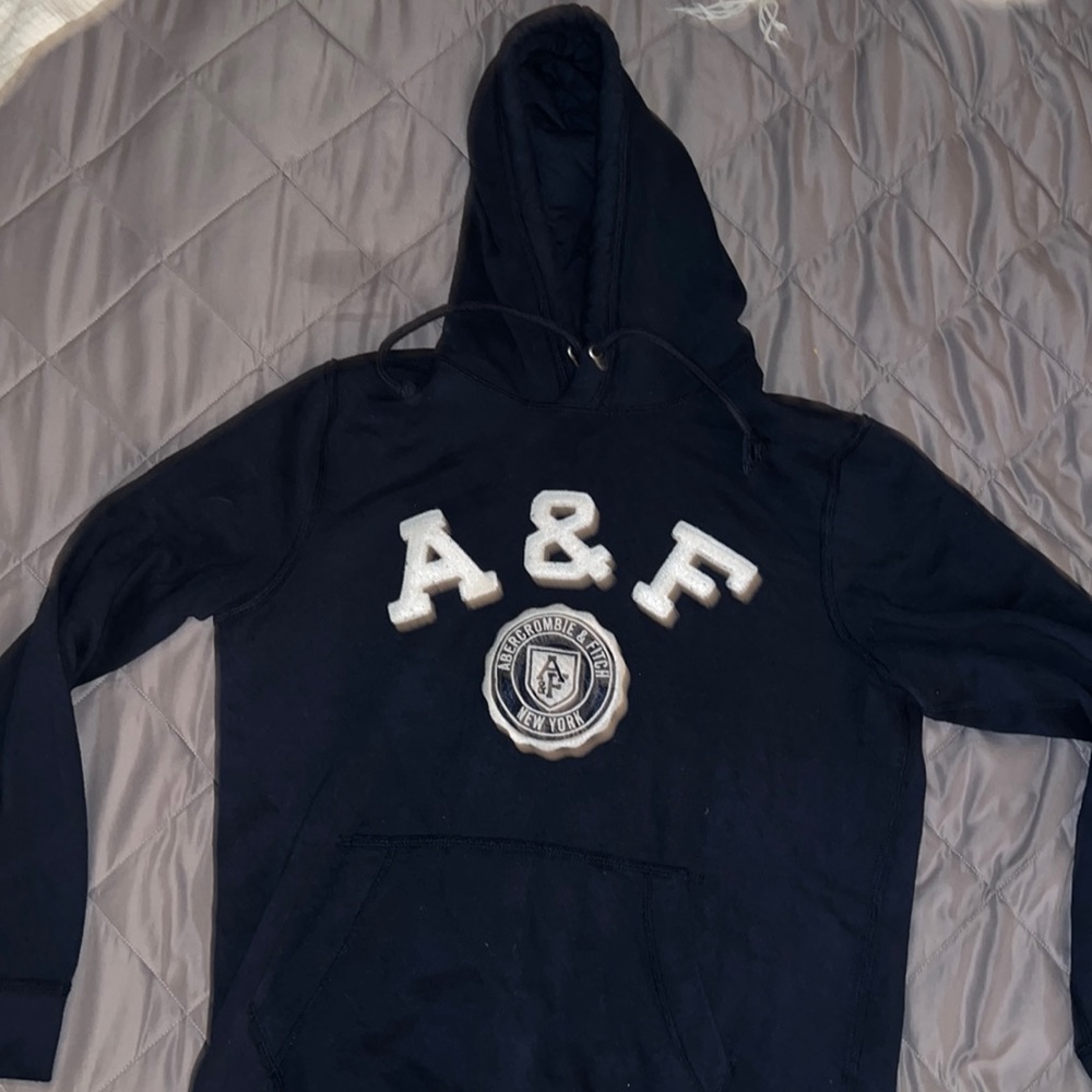 Abercrombie & Fitch navy blue size small sweater